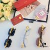 6931ac5accd8ab3d7afa0ac1 Cartier* New Style Frameless Panther Decorated Sunglasses, Retro Fashion Unisex Driving Sun Glasses