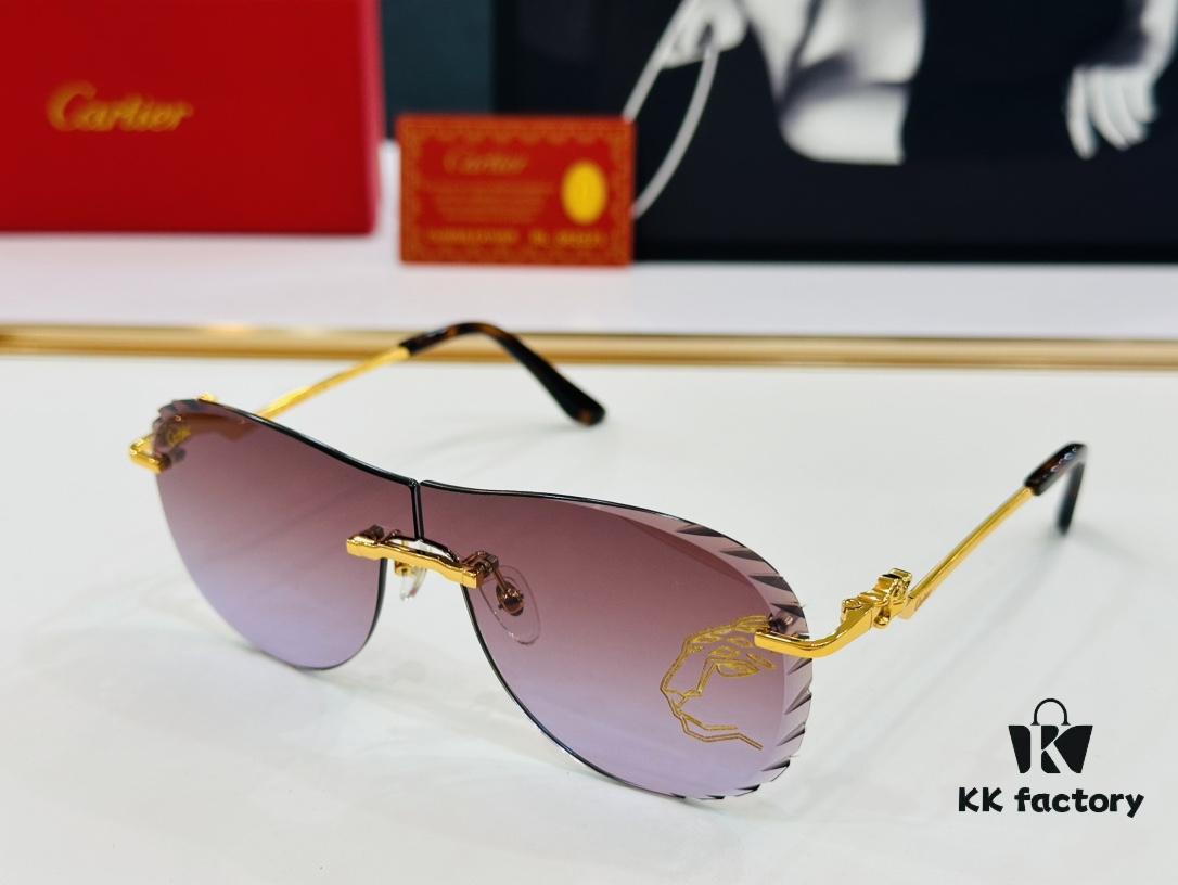 6931ac5cccd8ab3d7afa0add Cartier CT0424O Size: 56□17-135 Fashion Casual Sunglasses