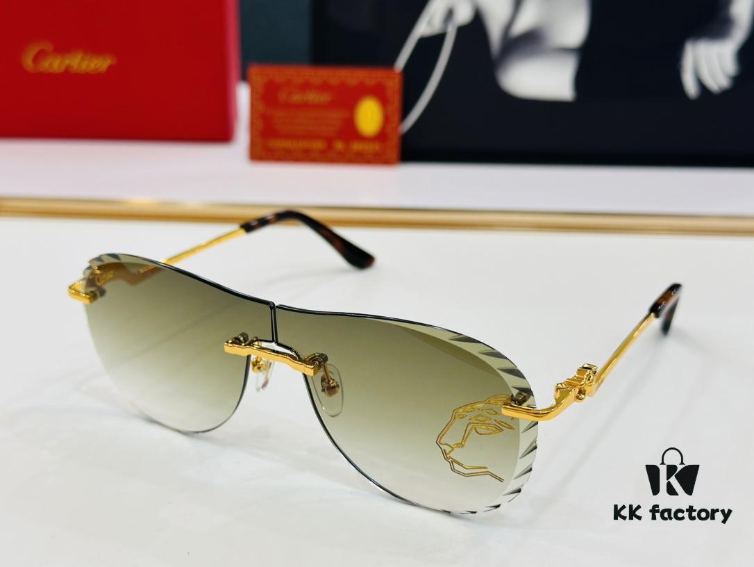 6931ac5cccd8ab3d7afa0ade Cartier CT0424O Size: 56□17-135 Fashion Casual Sunglasses