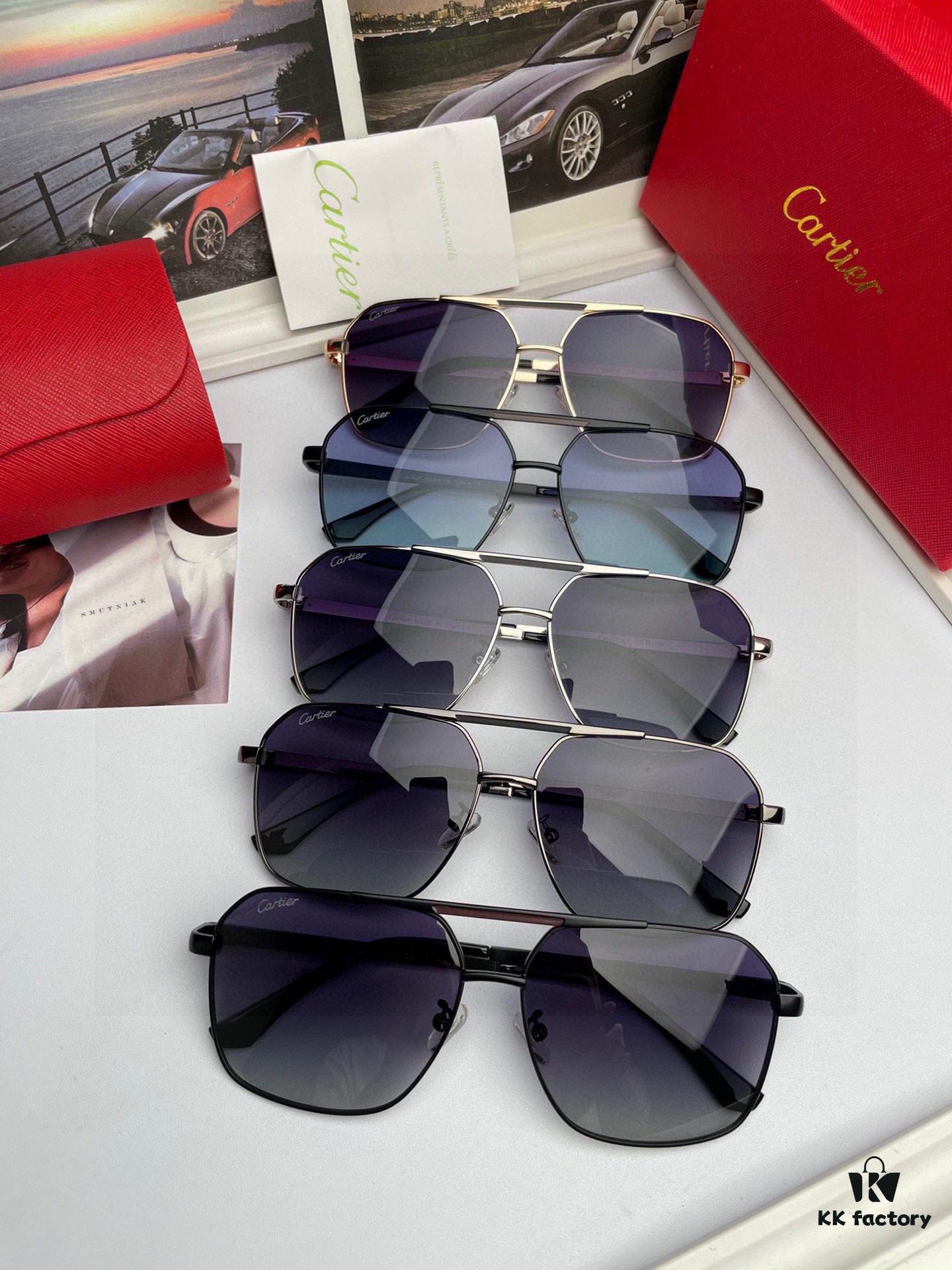 6931ac5fccd8ab3d7afa0b0f New Arrival 💥 Brand: Cartier Unisex Polarized Sunglasses with High-Definition Nylon Lenses and Metal Alloy Logo Temples