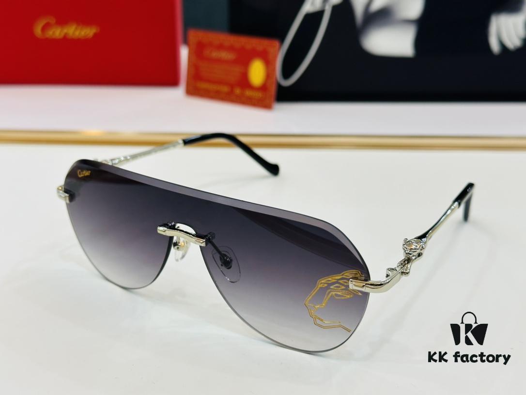 6931ac61ccd8ab3d7afa0b35 Cartier CT0281O Size: 56□17-135 Fashion Casual X Sunglasses