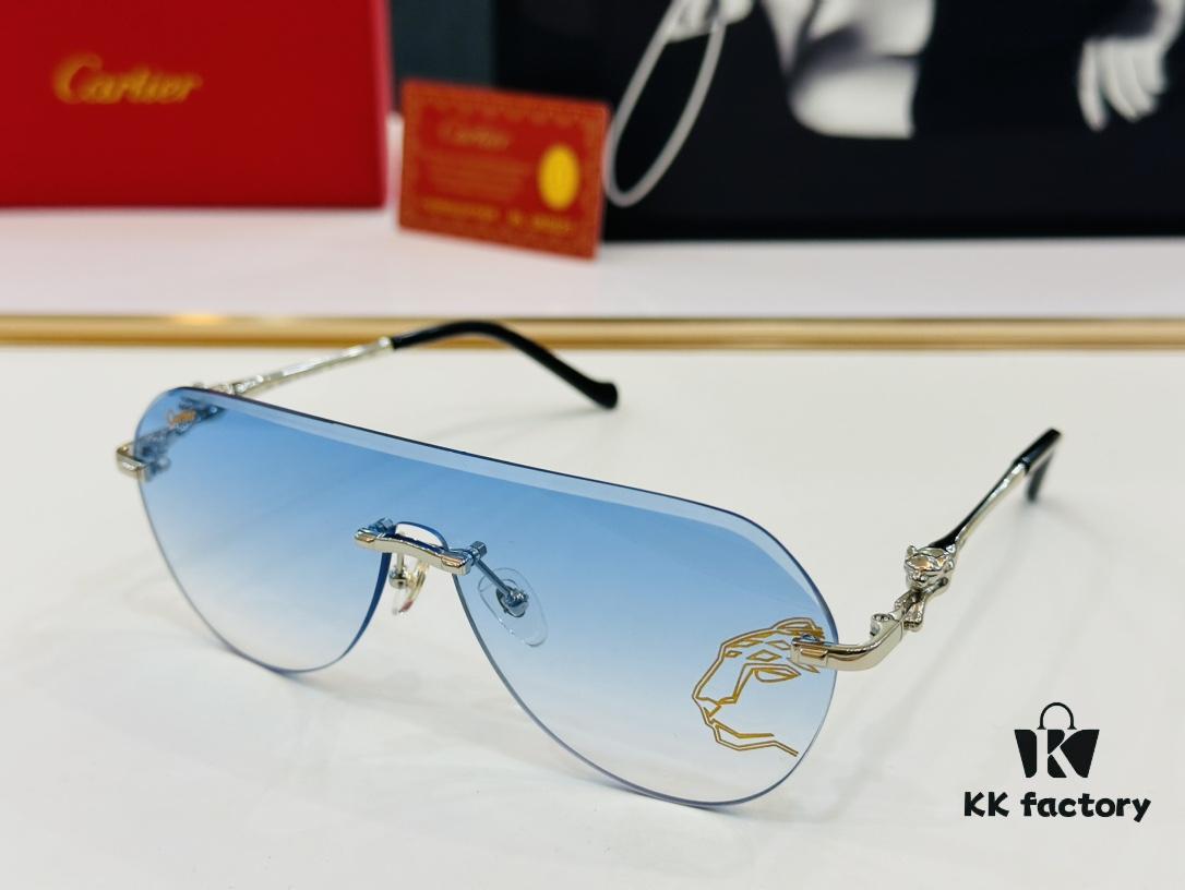 6931ac61ccd8ab3d7afa0b36 Cartier CT0281O Size: 56□17-135 Fashion Casual X Sunglasses