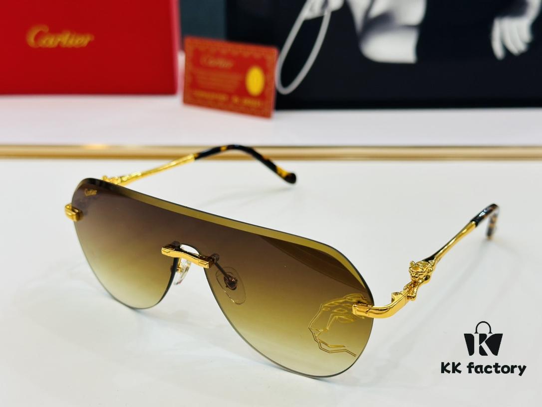 6931ac62ccd8ab3d7afa0b37 Cartier CT0281O Size: 56□17-135 Fashion Casual X Sunglasses