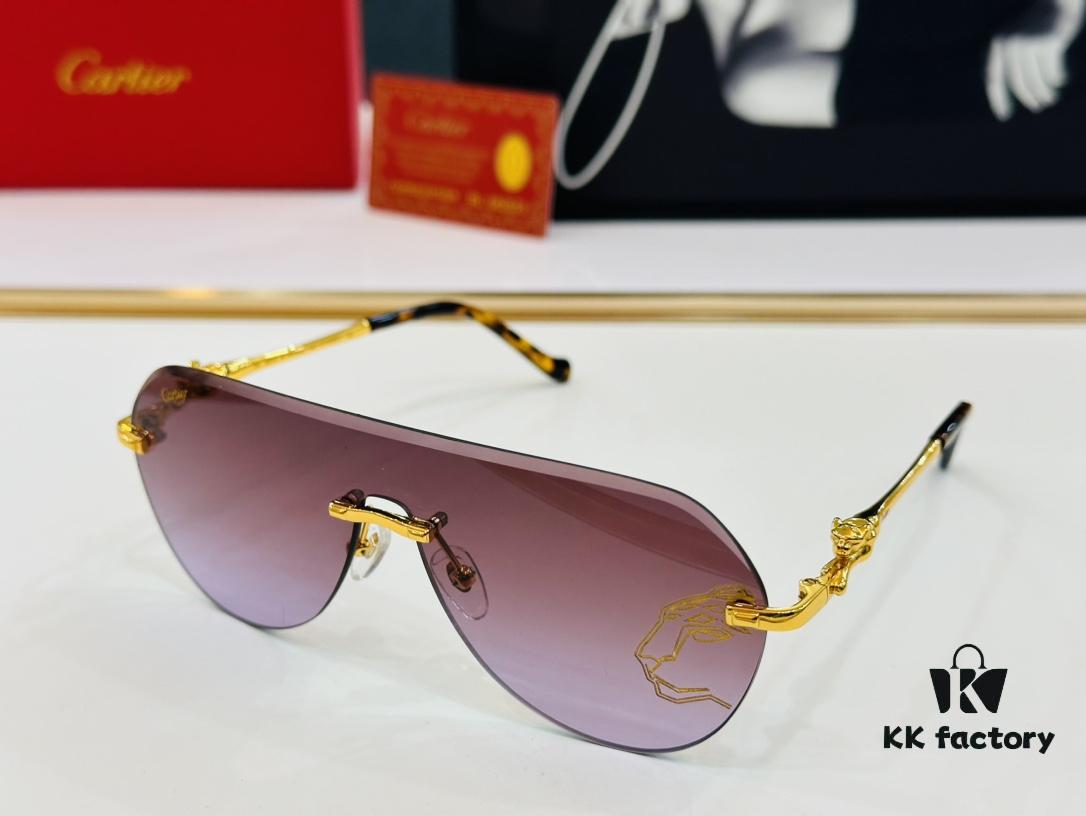 6931ac62ccd8ab3d7afa0b39 Cartier CT0281O Size: 56□17-135 Fashion Casual X Sunglasses