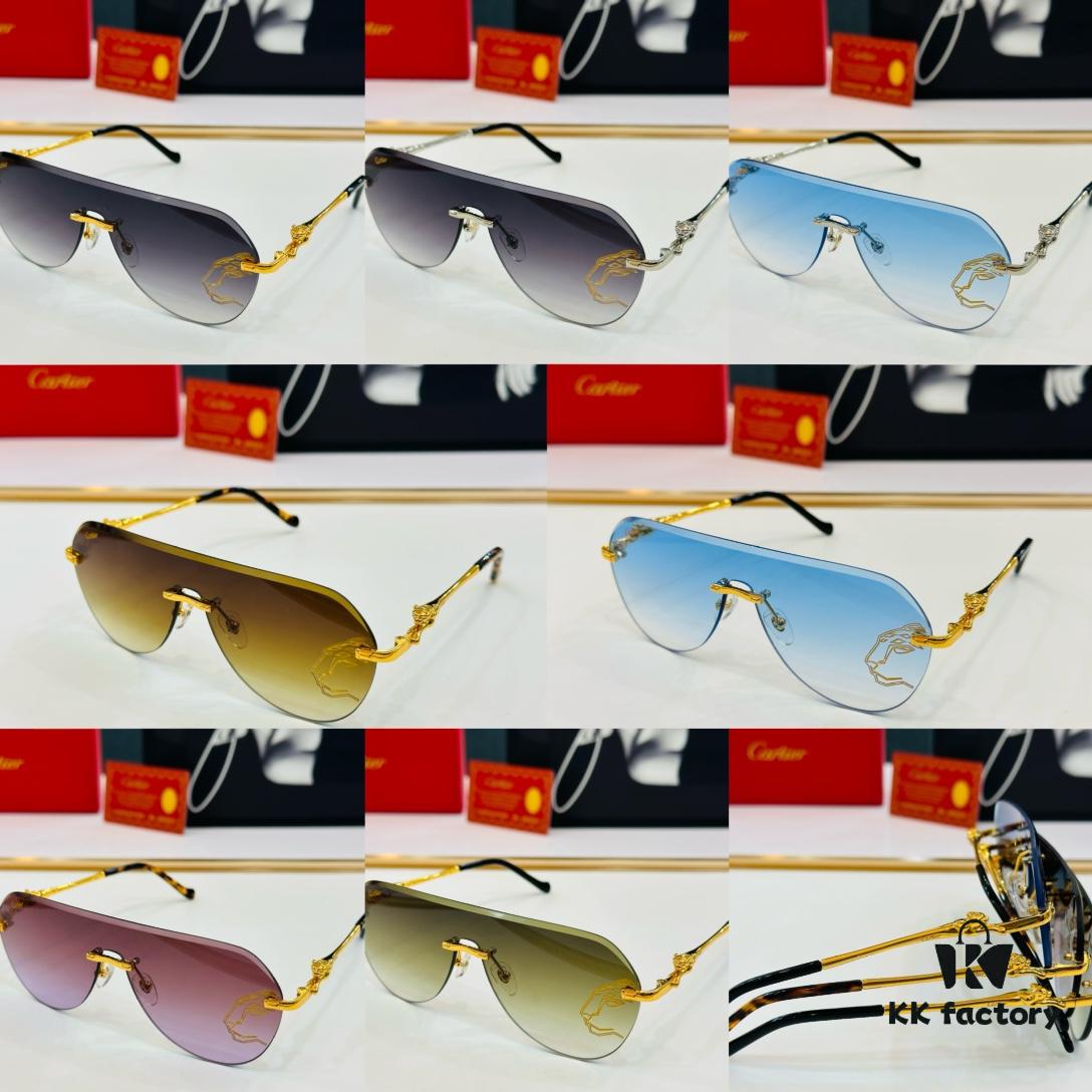 6931ac62ccd8ab3d7afa0b3c Cartier CT0281O Size: 56□17-135 Fashion Casual X Sunglasses