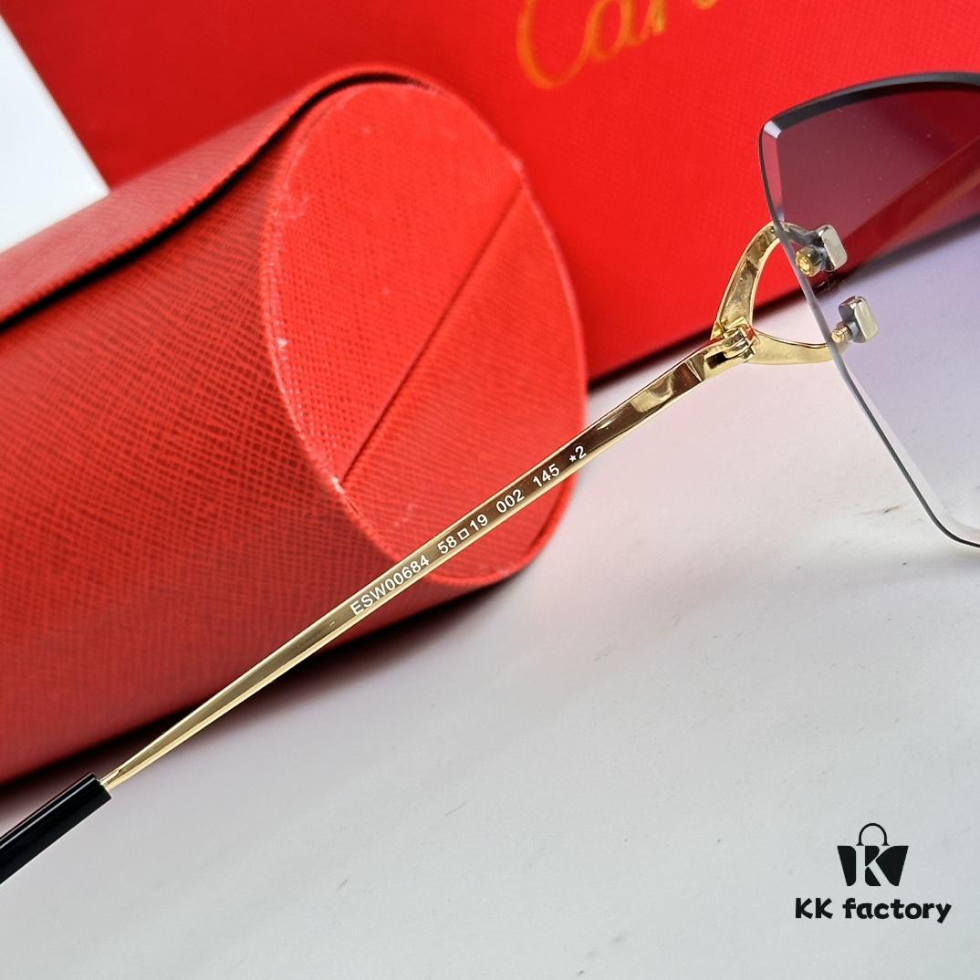 6931ac62ccd8ab3d7afa0b44 Cartier Unisex Sunglasses Model ESW00684 Size 58-19-145