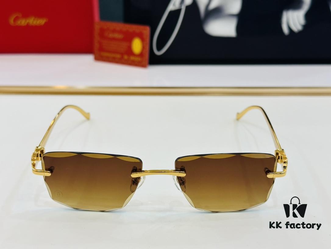 Cartier CT0523S Size: 56□17-130 Fashion Casual Sunglasses