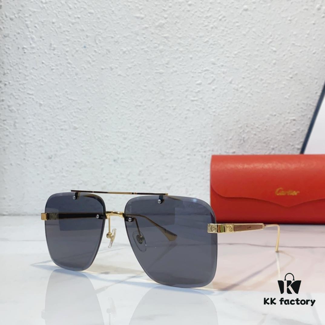6931ac66ccd8ab3d7afa0b7e Cartier MOD: CT0036S Size: 61□17 140 Sunglasses