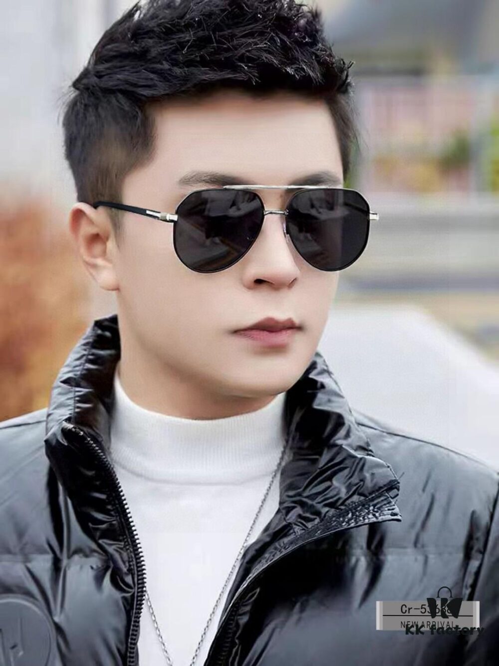French Cartier - Cartier, Polarized Resin Lenses by Polaroid, Lightweight Metal Frame for Comfortable Wear, Men's New Arrival Sunglasses Model 53688