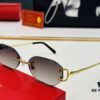 6931ac6cccd8ab3d7afa0bd7 Cartier CT0029 Size: 58□19-145 Fashionable and Casual Sunglasses