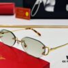 6931ac6cccd8ab3d7afa0bd8 Cartier CT0029 Size: 58□19-145 Fashionable and Casual Sunglasses