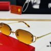 6931ac6cccd8ab3d7afa0bdd Cartier CT0029 Size: 58□19-145 Fashionable and Casual Sunglasses
