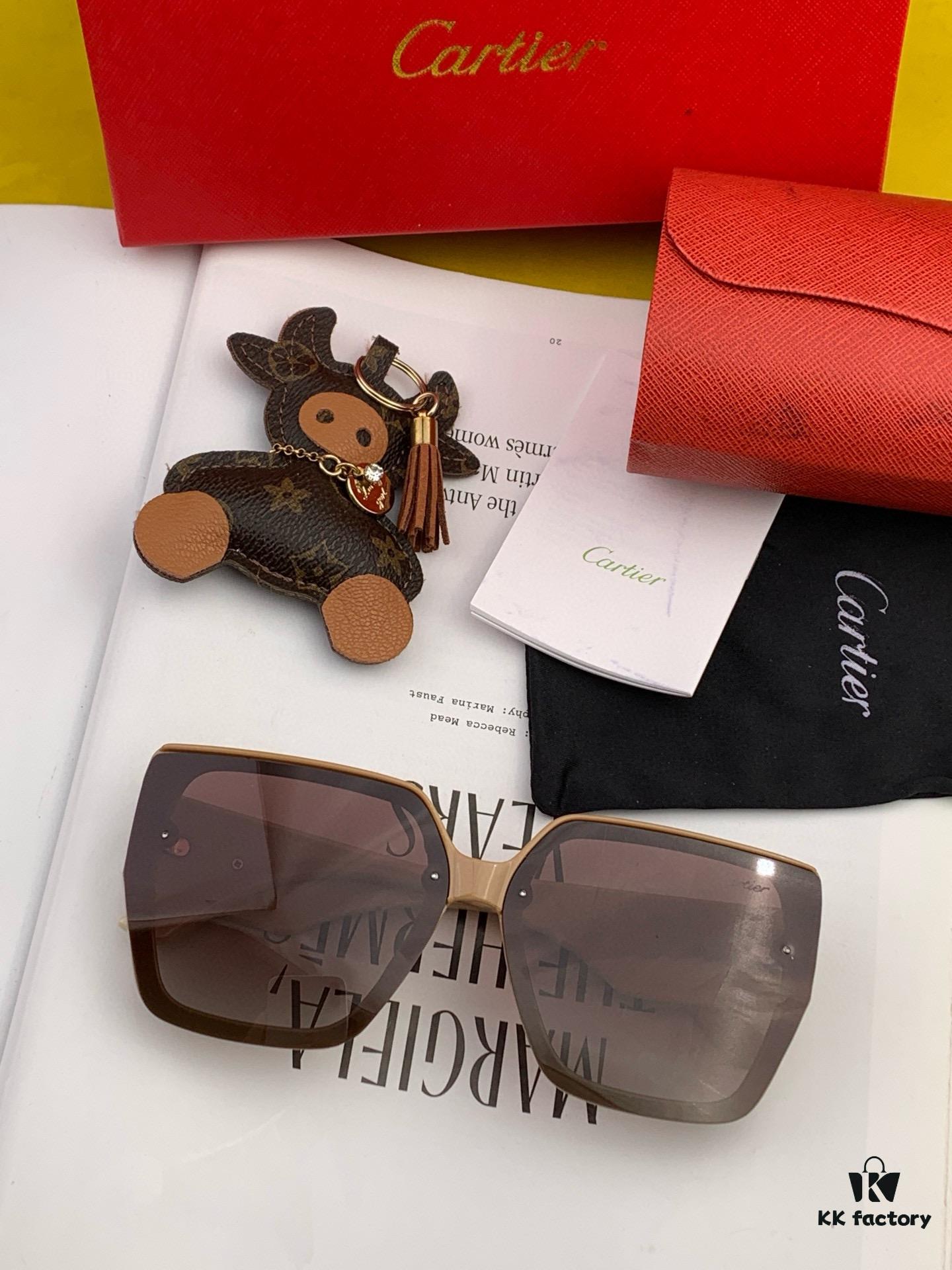 6931ac6eccd8ab3d7afa0bf6 Cartier 2024 New Women's Sunglasses, Elegant and Stylish, Classic Frame Design