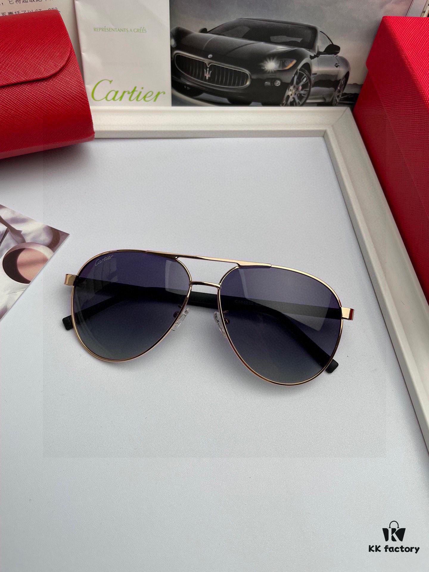 6931ac6fccd8ab3d7afa0c07 New Arrival 💥 Brand: Cartier Original Quality Unisex Polarized Sunglasses 🕶️