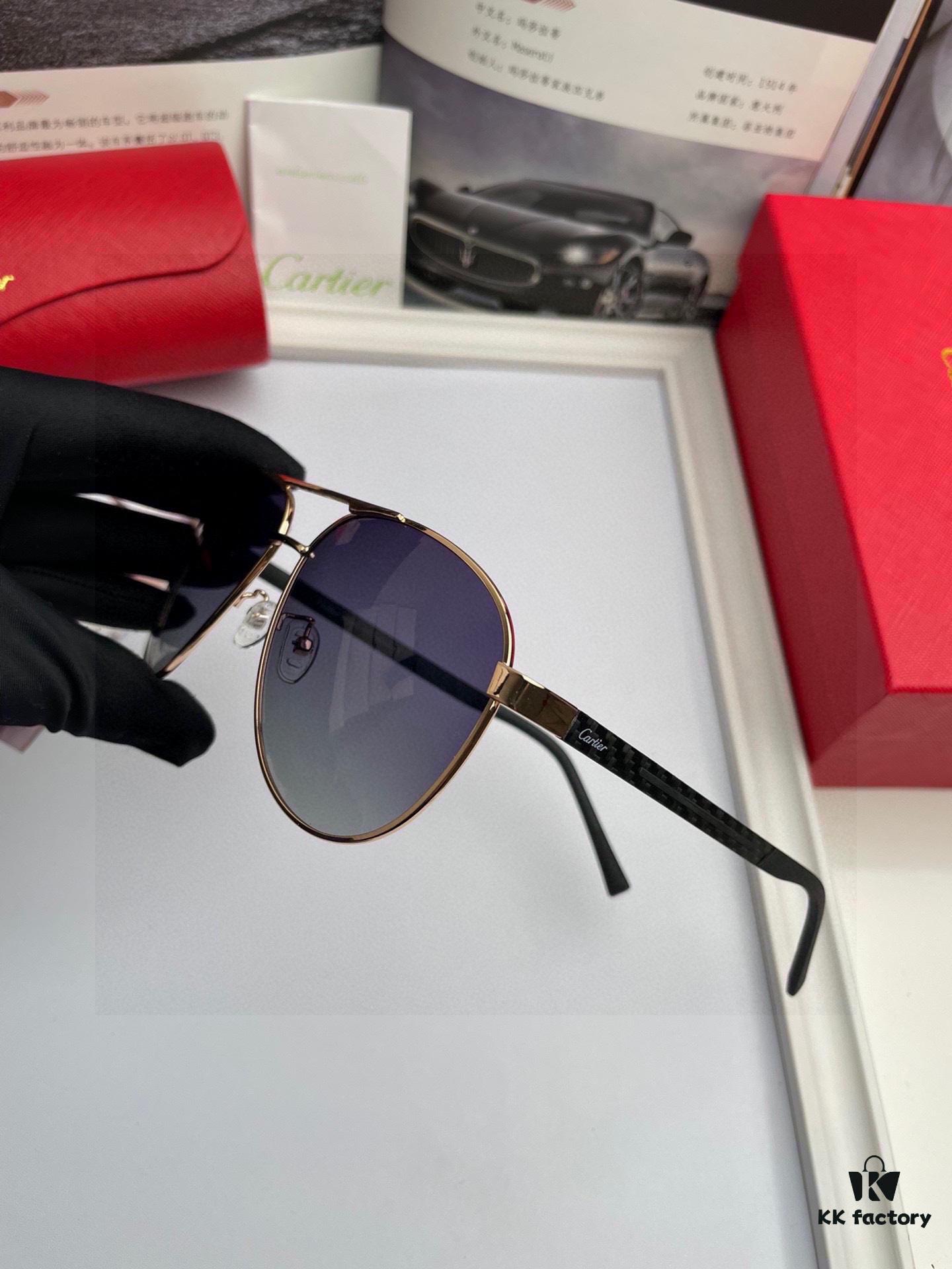 6931ac6fccd8ab3d7afa0c0a New Arrival 💥 Brand: Cartier Original Quality Unisex Polarized Sunglasses 🕶️