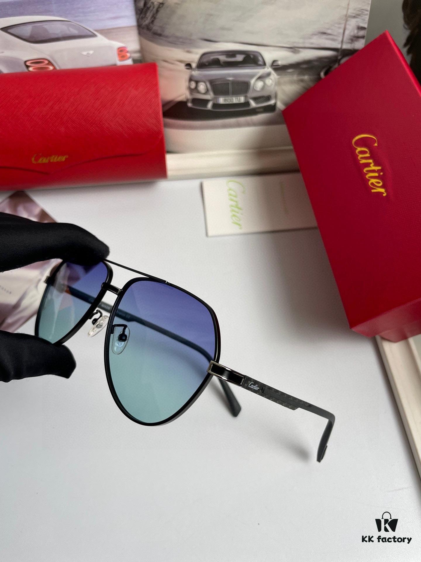 6931ac71ccd8ab3d7afa0c2c New Arrival 💥 Brand: Cartier Unisex Polarized Sunglasses