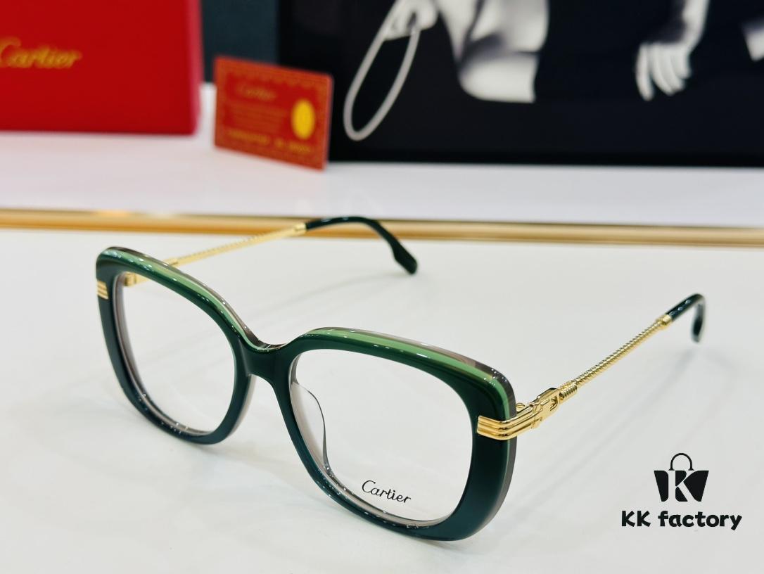 6931ac72ccd8ab3d7afa0c34 Cartier CT0377 Size 53-19-145 Unisex Stylish and Elegant Non-Prescription Frame, Suitable for All Face Shapes, Can Be Fitted with Prescription Lenses