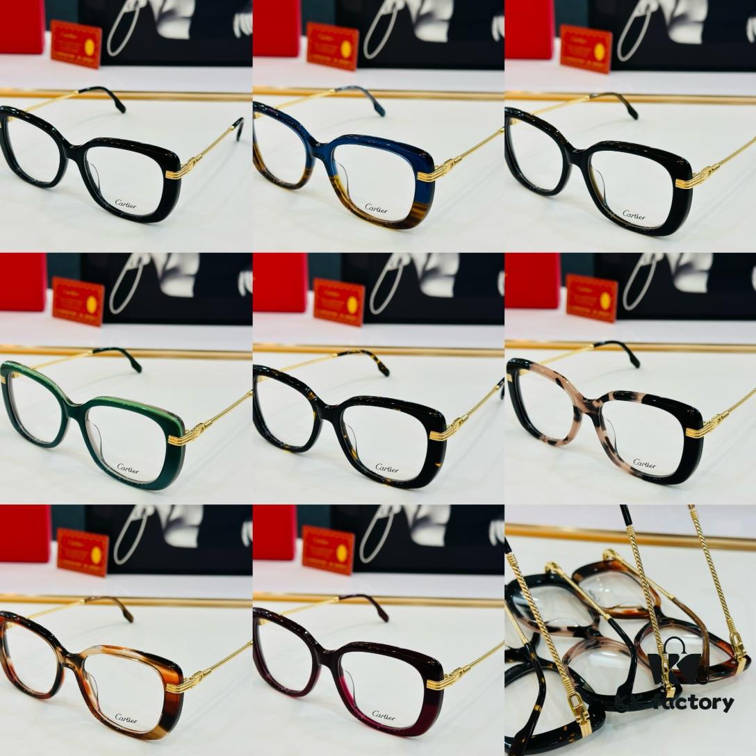 6931ac72ccd8ab3d7afa0c39 Cartier CT0377 Size 53-19-145 Unisex Stylish and Elegant Non-Prescription Frame, Suitable for All Face Shapes, Can Be Fitted with Prescription Lenses