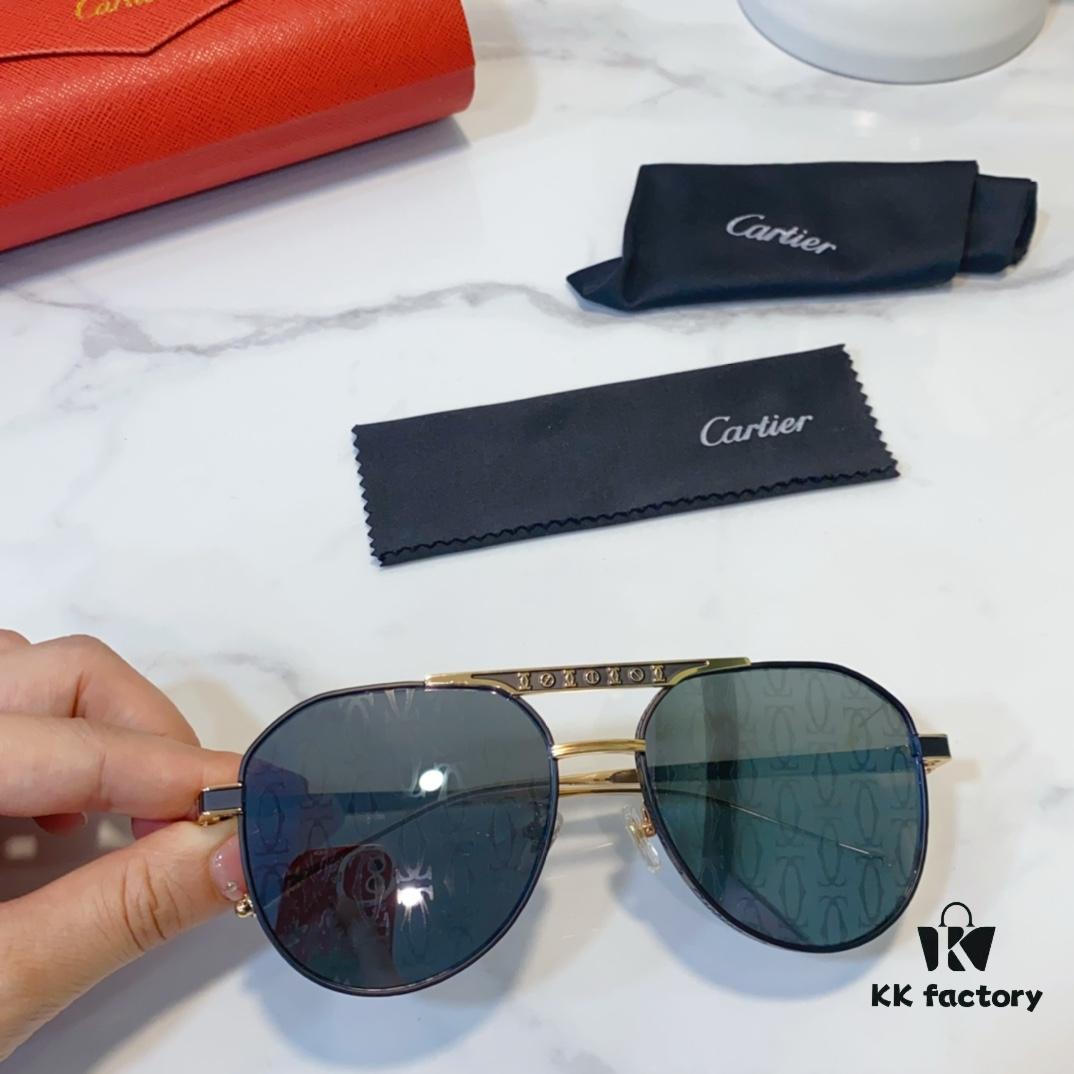 6931ac73ccd8ab3d7afa0c4d Cartier MOD: 0417 Size: 57□17 142 Sunglasses