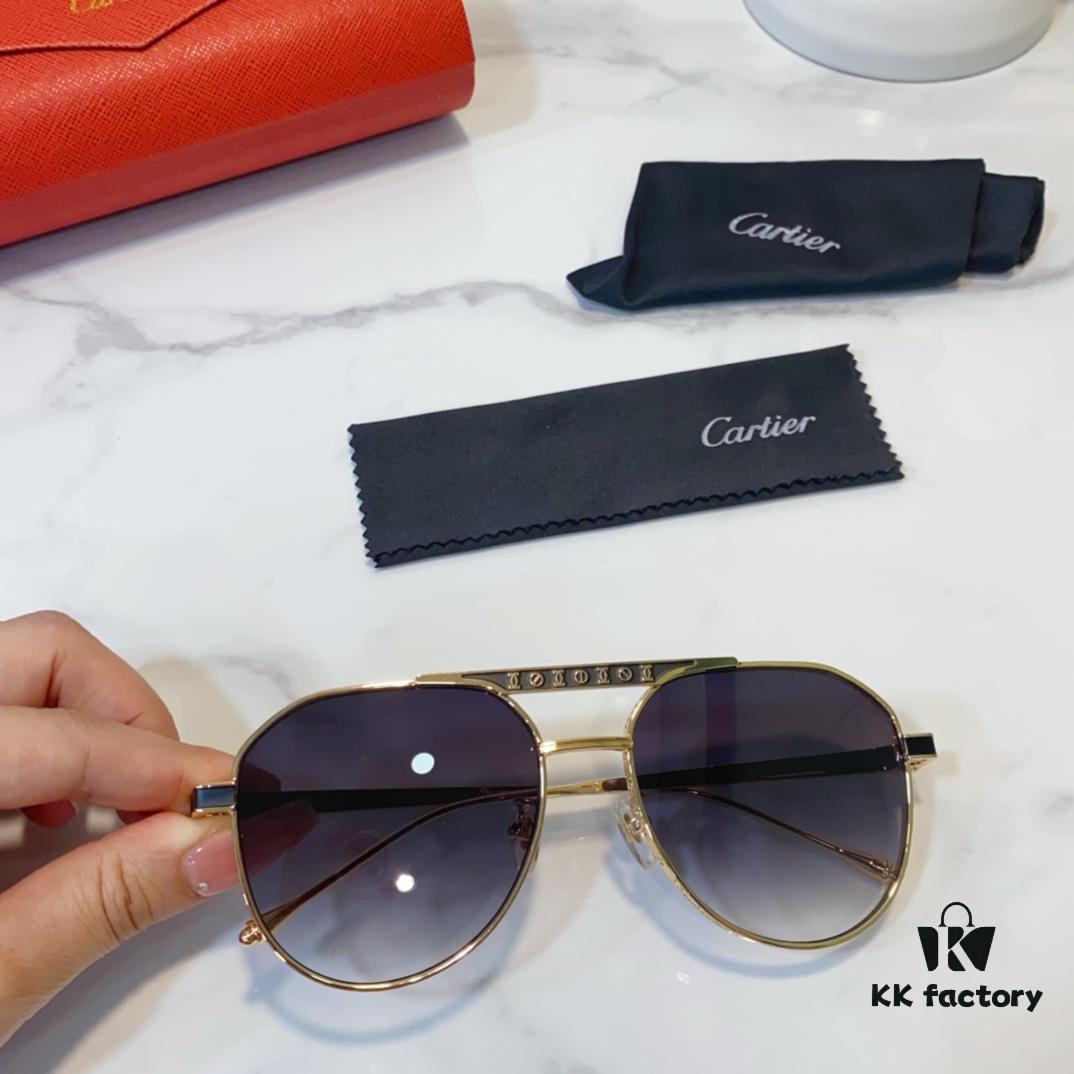 6931ac73ccd8ab3d7afa0c4e Cartier MOD: 0417 Size: 57□17 142 Sunglasses