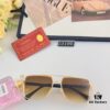 6931ac75ccd8ab3d7afa0c63 Cartier Square Metal Double-Bar Men's Sunglasses, Oversized UV Protection Fashion Trendy European and American Style Sun Glasses