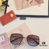 Cartier Summer Men's Fashionable Aviator Sunglasses with Black Frame and Brown Tinted Lenses, Stylish Retro Minimalist Sun Glasses