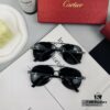 6931ac77ccd8ab3d7afa0c8e Cartier France - Men's Polarized Sunglasses with Lightweight Metal Frame, Model 88001