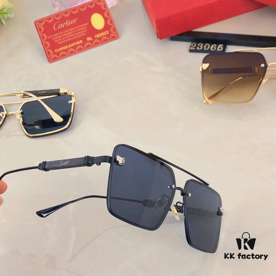 Cartier New Men's and Women's Sunglasses, Fashionable and Trendy Casual Shades, Driving and Travel Sunglasses