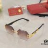 6931ac7bccd8ab3d7afa0cc3 Cartier New Style Frameless Panther Decorated Sunglasses, Retro Fashion Unisex Driving Sun Glasses