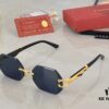 6931ac7bccd8ab3d7afa0cc4 Cartier New Style Frameless Panther Decorated Sunglasses, Retro Fashion Unisex Driving Sun Glasses
