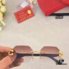 6931ac7bccd8ab3d7afa0cc8 Cartier New Style Frameless Panther Decorated Sunglasses, Retro Fashion Unisex Driving Sun Glasses