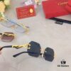 6931ac7bccd8ab3d7afa0cc9 Cartier New Style Frameless Panther Decorated Sunglasses, Retro Fashion Unisex Driving Sun Glasses