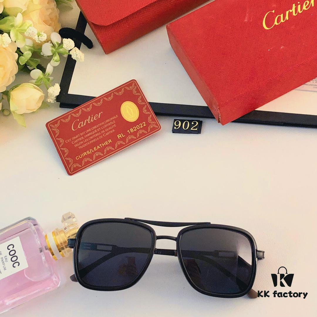 6931ac7cccd8ab3d7afa0cd8 Cartier Men's Square Frame Polarized Sunglasses, Ultra-light Metal Frame UV Protection Sun Glasses for Driving
