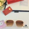 6931ac7dccd8ab3d7afa0ce1 Cartier Square Sunglasses, Same Style as Zhang Yishan, Fashionable Metal Frame Sunglasses for Men, Trendy Oversized Sun Glasses
