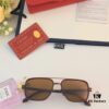 6931ac7dccd8ab3d7afa0cec Cartier New Fashion Pilot Metal Sunglasses with Double Bridge, High-End Sunglass Frame, Can Be Fitted with Prescription Lenses