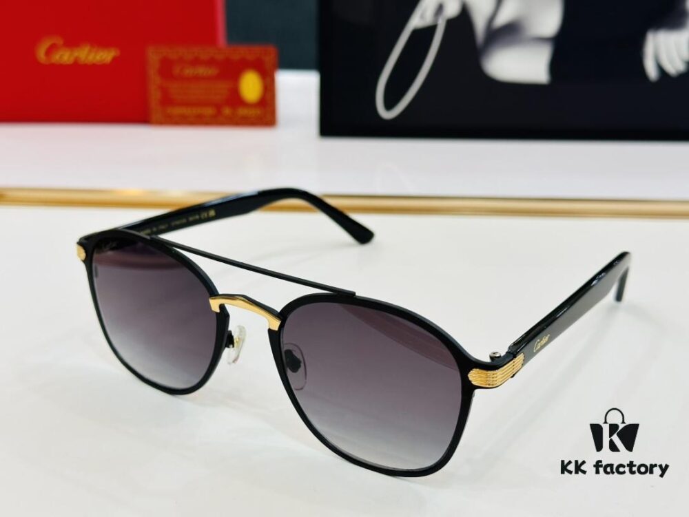 6931ac7fccd8ab3d7afa0d00 Cartier CT0012S Size: 56□14-145 Fashionable Casual Sunglasses