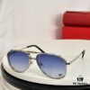6931ac81ccd8ab3d7afa0d1f Cartier CT0637S Folding Cat-Eye Sunglasses with Leopard Head Inlay