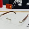 6931ac81ccd8ab3d7afa0d26 Cartier CT0286 Men's Eyeglasses - Size 54 □ 17-140, Universal Frame Shape for All Face Types, Comfortable Fit, Compatible with Prescription Lenses, Wooden Temples, Suitable as Sunglasses