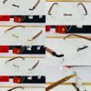 6931ac81ccd8ab3d7afa0d2c Cartier CT0286 Men's Eyeglasses - Size 54 □ 17-140, Universal Frame Shape for All Face Types, Comfortable Fit, Compatible with Prescription Lenses, Wooden Temples, Suitable as Sunglasses