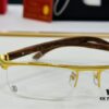 6931ac84ccd8ab3d7afa0d4d Cartier - CT4581369 Size: 58□17-140 Men's Sunglasses, Universal Frame Shape, Comfortable Fit, Suitable for All Face Types, Compatible with Prescription Lenses, Wooden Temples