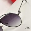 6931ac85ccd8ab3d7afa0d6a Authentic Cartier Première de Cartier Men's Sunglasses 18K Gold Plated Minimalist Wide Frame with Original Blue Coated Lenses CT0334 Size: 61 14-145