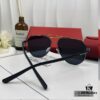 6931ac87ccd8ab3d7afa0d85 Cartier France - Men's Sunglasses with Polarized Lenses, Lightweight Metal Frame, Model 53688
