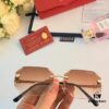 6931ac8accd8ab3d7afa0db2 Cartier New Arrival Stylish Frameless Panther Decor Sunglasses, Retro Fashion Unisex Driving Sun Glasses