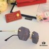 6931ac8accd8ab3d7afa0db3 Cartier New Arrival Stylish Frameless Panther Decor Sunglasses, Retro Fashion Unisex Driving Sun Glasses