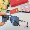 6931ac8accd8ab3d7afa0db7 Cartier New Metal Aviator Sunglasses, Stylish European-American Design, High-Quality Sports Pilot Shades for Driving