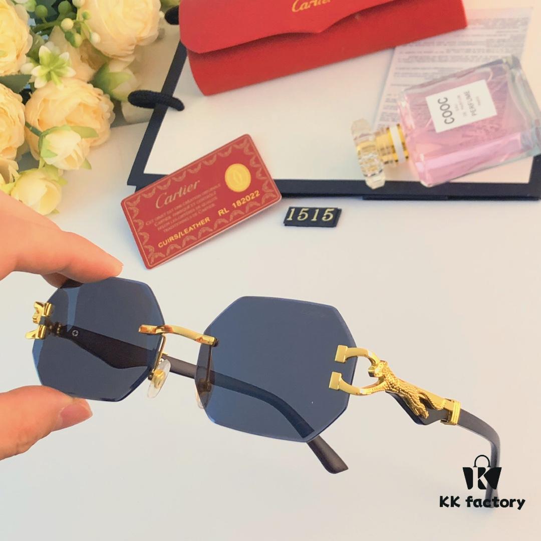 6931ac8bccd8ab3d7afa0dbf Cartier-Inspired Retro Wooden Texture Leopard Temple Sunglasses for Men and Women, Octagonal Fashion UV Protection Shades