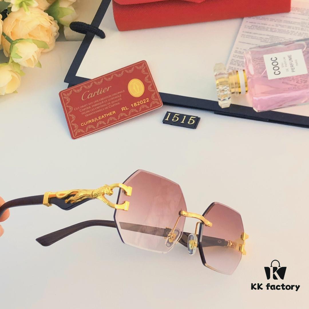 6931ac8bccd8ab3d7afa0dc5 Cartier-Inspired Retro Wooden Texture Leopard Temple Sunglasses for Men and Women, Octagonal Fashion UV Protection Shades