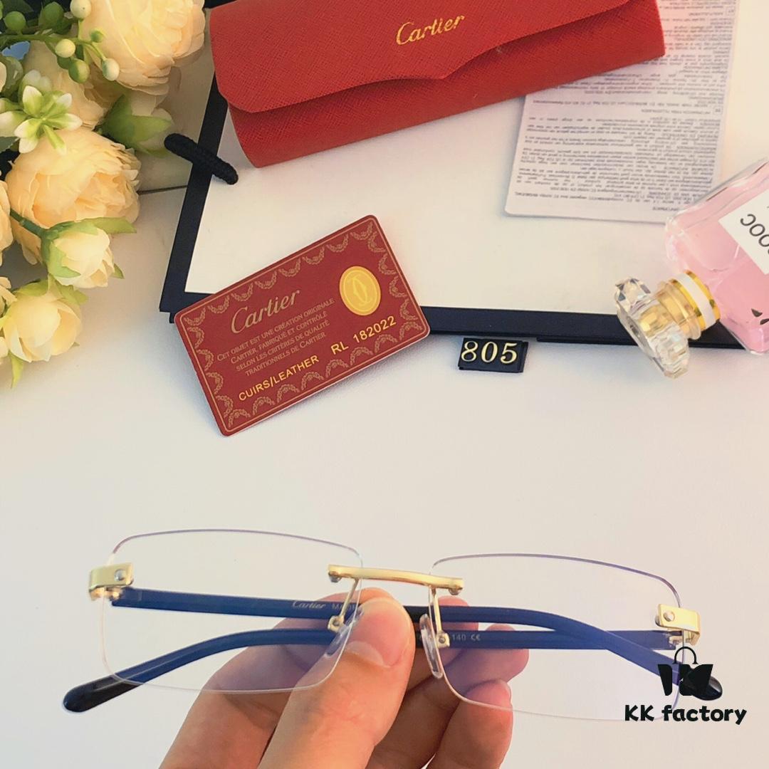 6931ac8cccd8ab3d7afa0dcb Cartier 2024 New Arrival Stylish Frameless Cut-Out Men's Sunglasses, Retro Fashion Metal Square Sunglasses, Instagram-Famous Eyewear