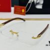6931ac8eccd8ab3d7afa0deb Cartier CT3524013 Unisex Sunglasses - Size 55-17-140, Ideal for Men, Universal Fit, Comfortable Wear, Wooden Temples, Suitable for Prescription Lenses