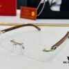 6931ac8eccd8ab3d7afa0ded Cartier CT3524013 Unisex Sunglasses - Size 55-17-140, Ideal for Men, Universal Fit, Comfortable Wear, Wooden Temples, Suitable for Prescription Lenses